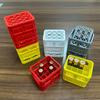 Retro Industrial-Style Beer Frame Battery Storage Box Creative Multi-Functional Large Battery Organizing Basket Desk Decoration