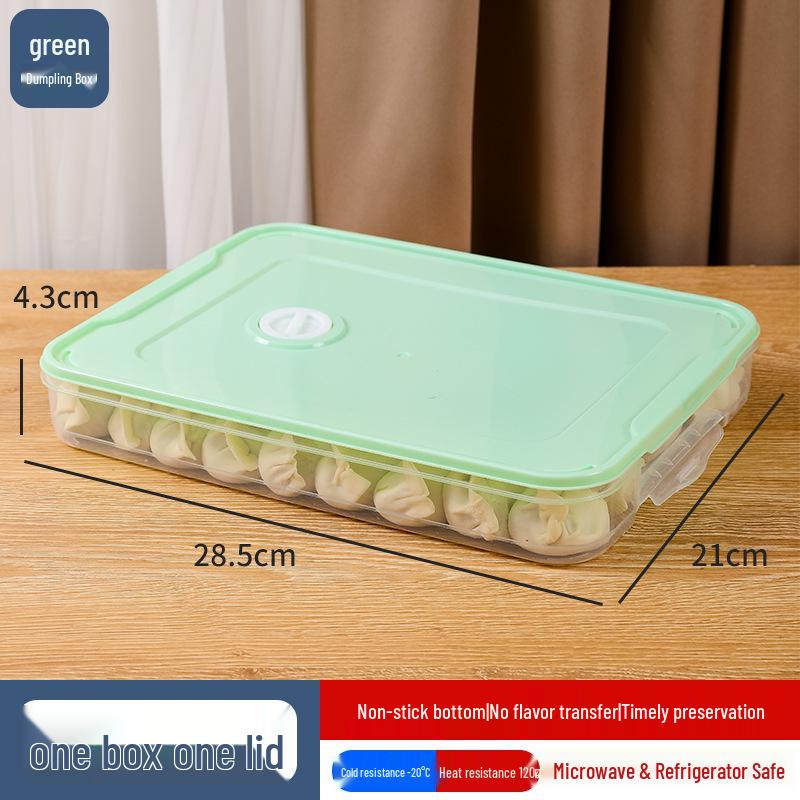 

Многослойный пластиковый контейнер для хранения пельменей пищевого класса для кухни и морозильной камеры