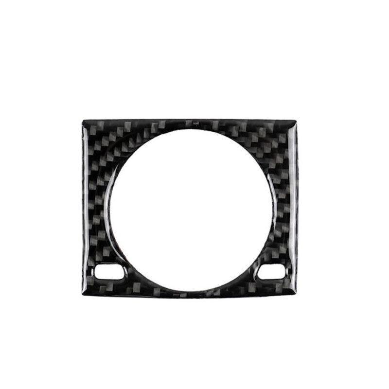For Lexus IS300 350 2014-2020 Real Carbon Fiber Central Console Clock Cover 1pcs