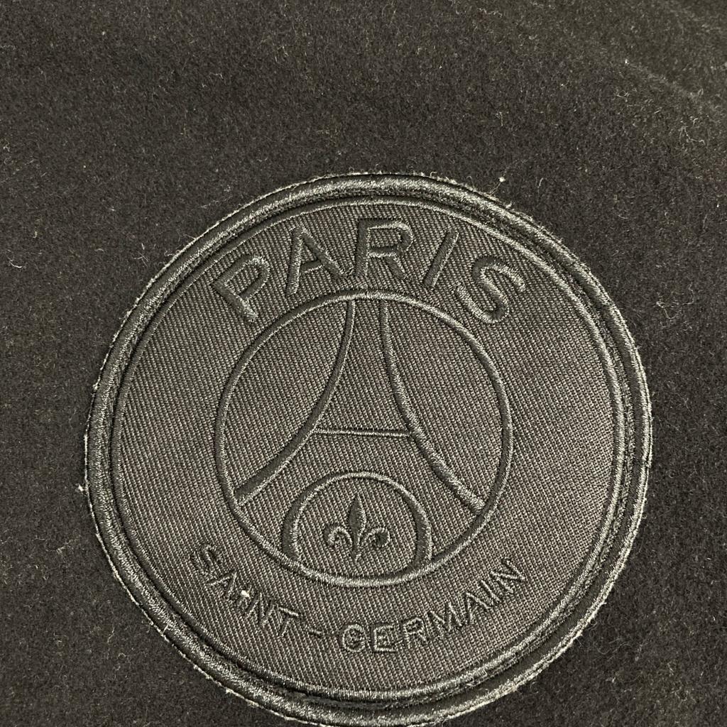 PARIS SAINT GERMAIN Black wool varsity jacket Jacket M blackUsed