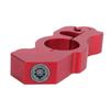Motorcycle Lock Red Protective Handlebar Horn Lock with Gasket Key for Braking Security