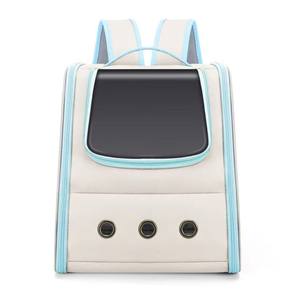 Carrying Pet Backpack Breathable Cat Bag Lightweight Pet Double Shoulder Bag Cat