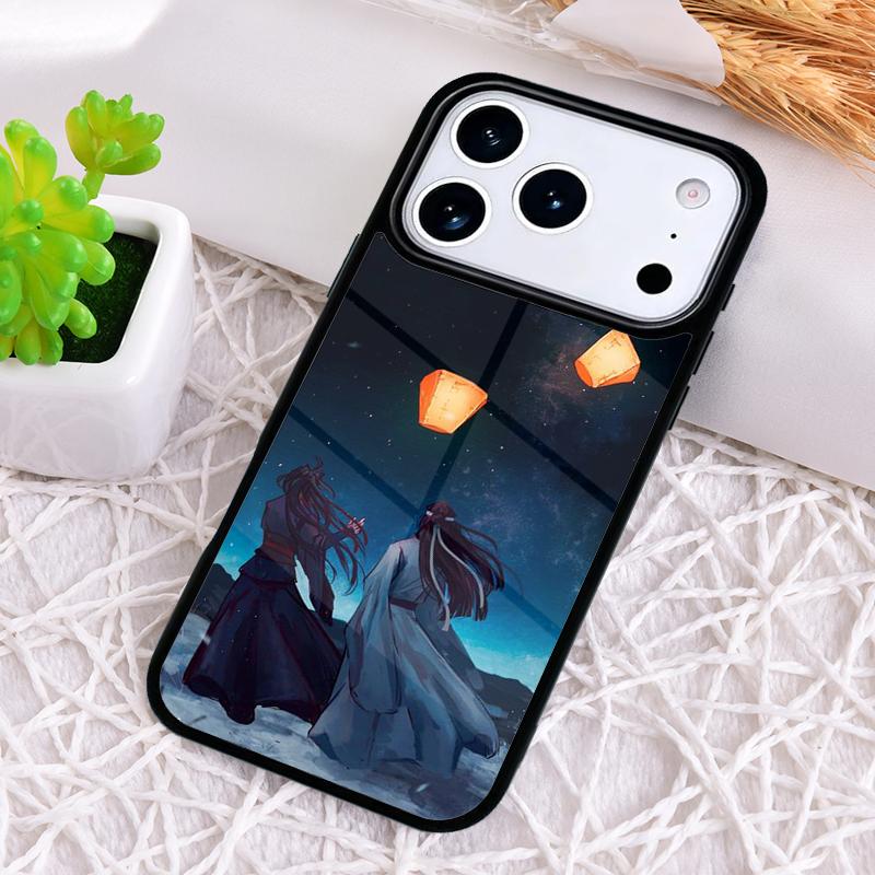 Cartoon Mo dao Zu shi Phone Case for iPhone 17 Air 16 15 11 12 14 13 Pro Max Shockproof Cover