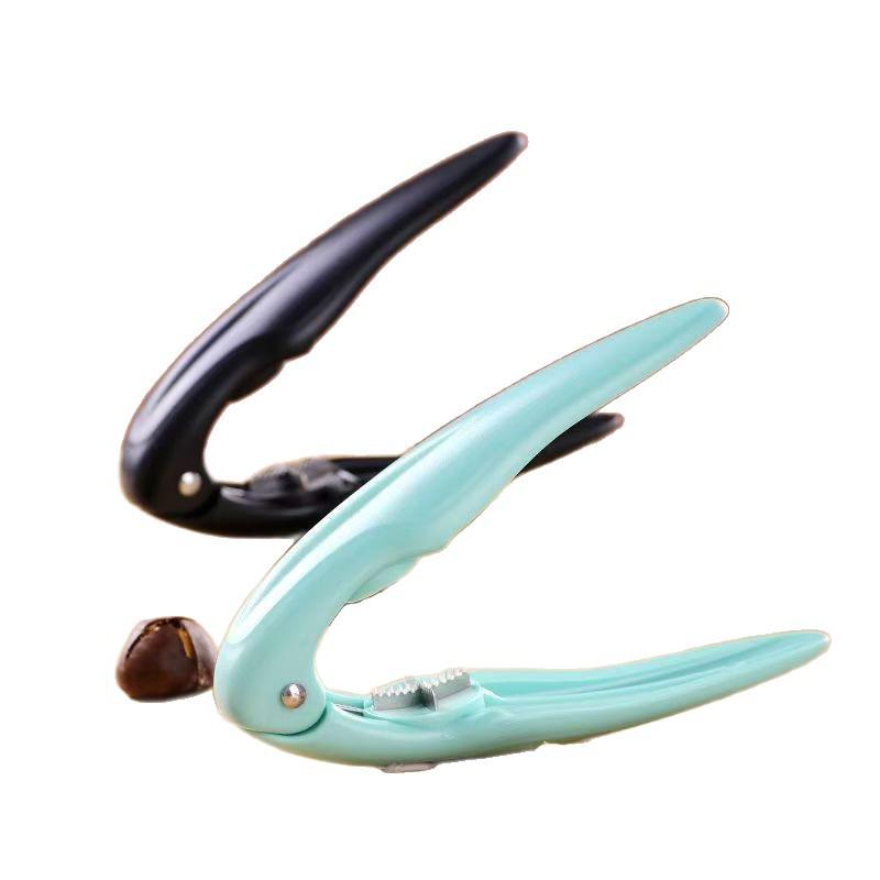 Chestnut Opener & Sheller: Household Cross-Mouth Scissors for Peeling and Clipping Chestnut Skins