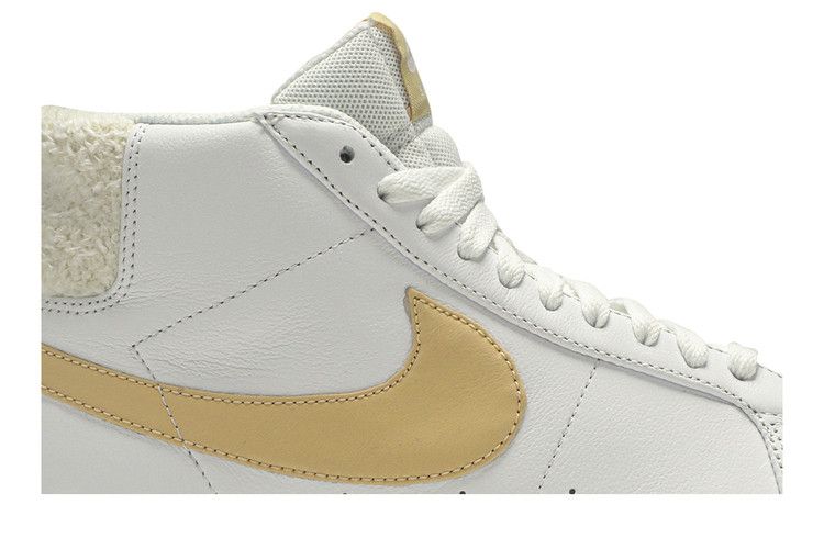 Men's Sneakers Nike SB Zoom Blazer Mid White Celestial Gold White/Celestial Gold