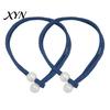 Easy Operate Curtain Fasteners 1 Pair Tiebacks for Drapes, Adjustable Rope Tie Backs, Faux Pearls Cord Buckle Holder Home Hotel Office Window Drapery