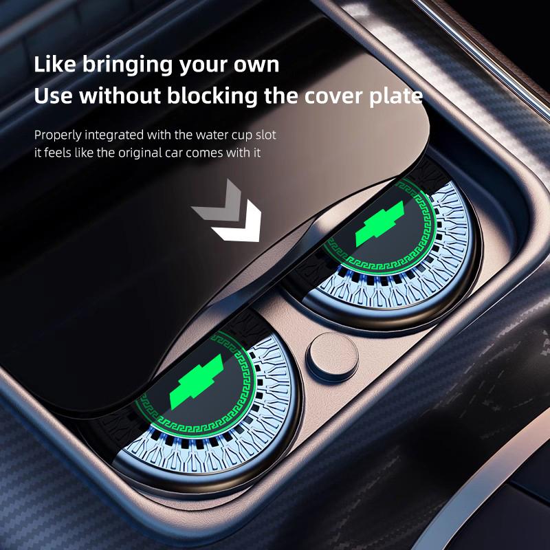 Portable Car Ashtray Cup LED Light Cigarette Ash Tray For Chevrolet Spark Captiva Cruze Malibu Equinox Trax Camaro Blazer Bolt