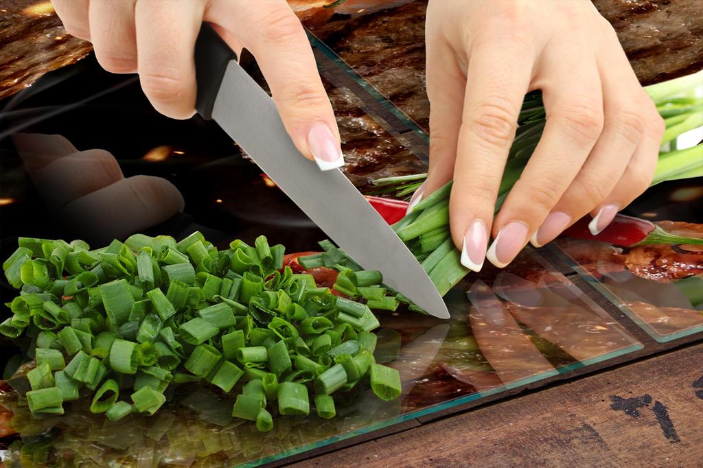 GLAS-KOCHFELDSCHUTZPLATTE 70x52 GRILL