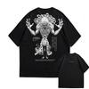 Anime Jujutsu Kaisen Yuta X Rika Graphic TShirt 100Cotton Oversized Shirt Unisex Unisex Short Sleeve ONeck Y2k Selling Popular