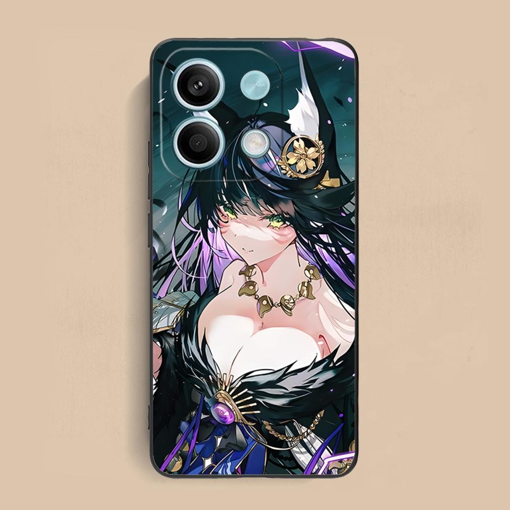 Azur Lane Musashi Matte TPU Mobile Phone Case for Xiaomi Redmi 15 14 13 12 A5 3 2 1 C Plus 4G 5G Colorful Printing Cover