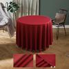 Gold 120 Inch Durable Modern Table Cover 180 Gsm Polyester Fabric Round for Events Weddings Outdoor Use