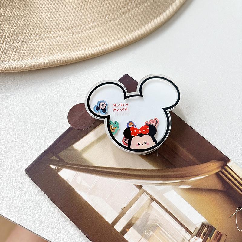 Korean Light Luxury Temperament Kt Rocking Music Simple And Small Magnetic Attraction Personality Cute Mobile Phone Holder Desktop Lazy Airbag