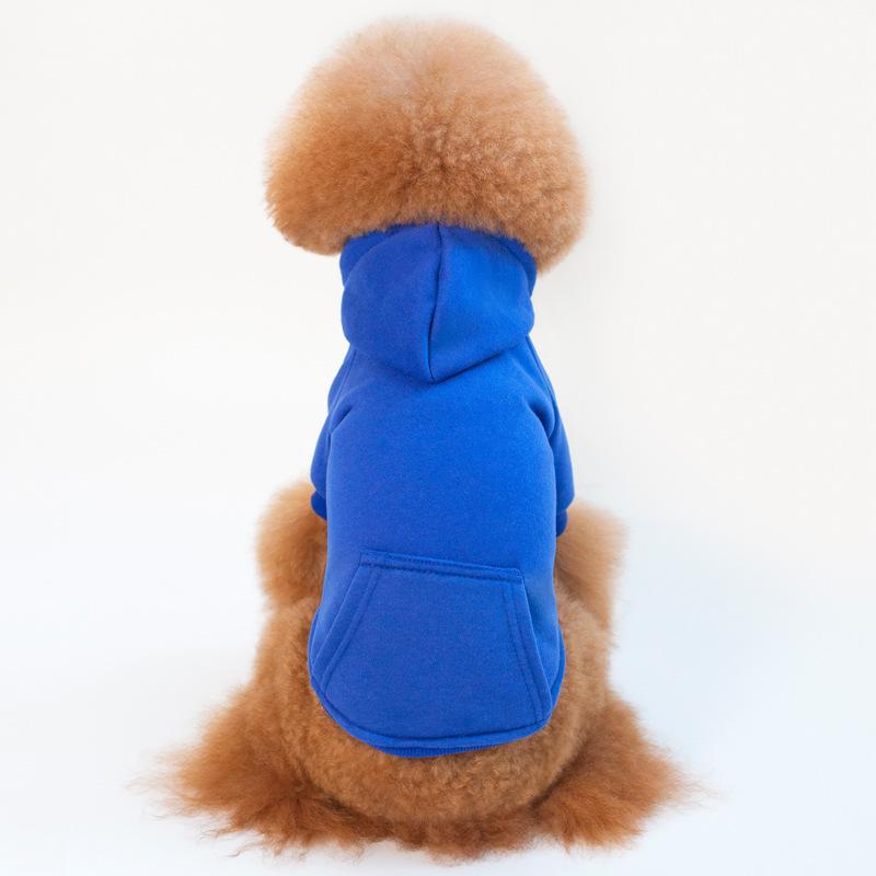 

Pet Apparel: Stylish Dog Hoodies and Clothing L синий