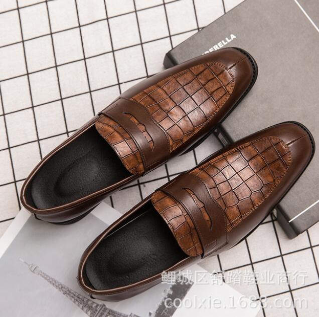 

Мужские туфли с острым носком, британские повседневные, большого размера 47, ретро, трендовые туфли H613 47