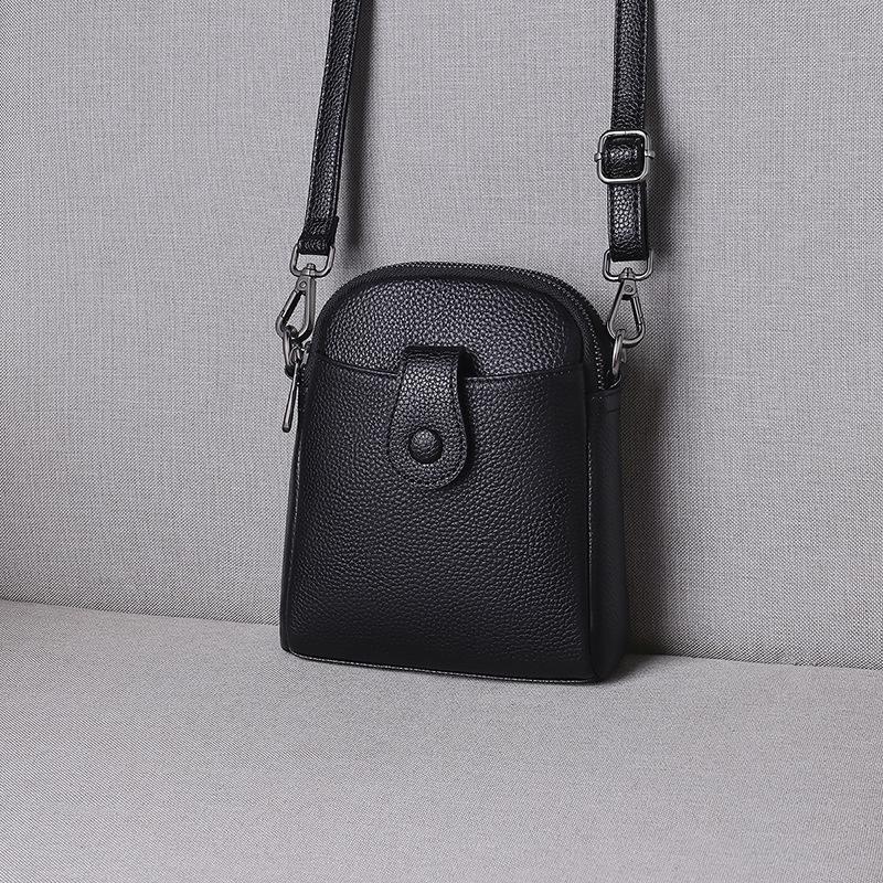 Mobile Phone Summer Leather Versatile Women's Bag Messenger Bag Bag Small Satchel Mini Bag