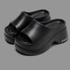 Elegant Platform Wedge Heel Sandals Women Summer Soft Lightweight EVA Beach Slippers Woman's Thick Bottom Slippers