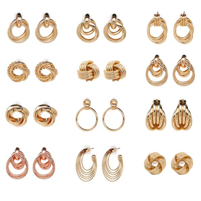 Pendant Metal Drop Earrings Fashion Brand Jewelry Drop Earrings For Women Wholesale