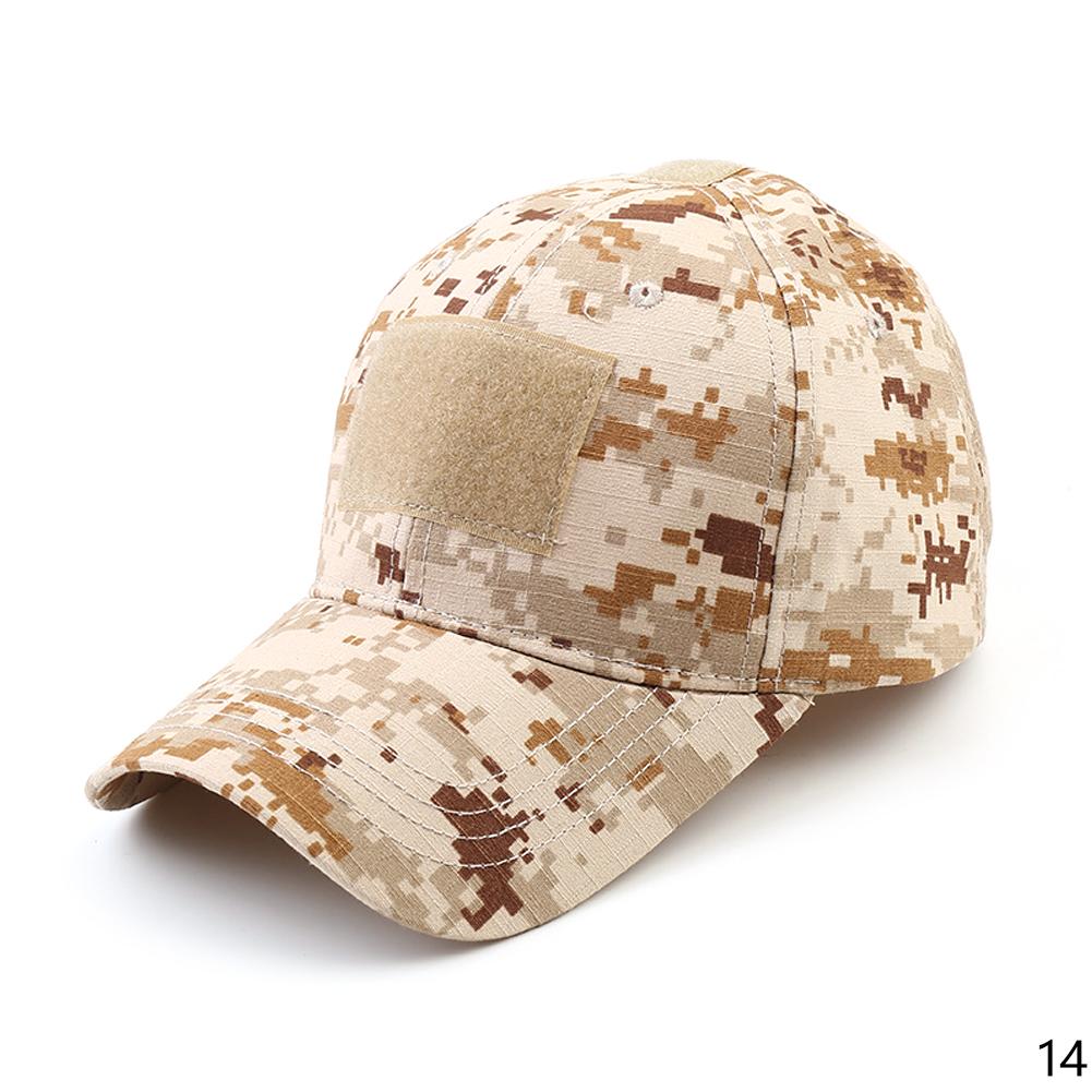 Latest Caps Camo Unisex Baseball Hat Trucker Gorras Tactical Cap Camouflage Snapback Hats 18 Colors Outdoor Uses Hike for Men and Women Hot