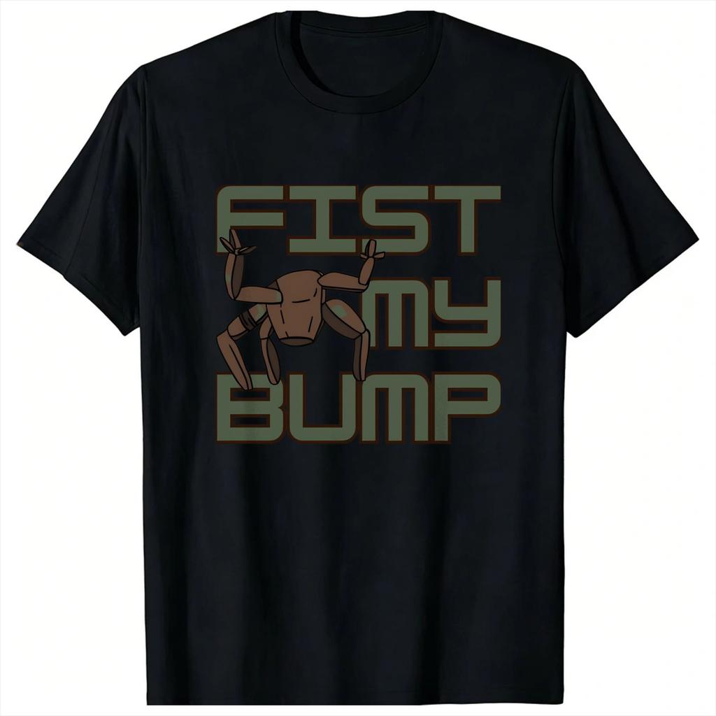 Rocky Fist My Bump TShirt Summer Street Style TShirts Cotton Fashion Tee Shirt For Unisexs Short Sleeve Casual Tees