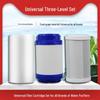 5-inch Universal Three-Stage Water Purifier Cartridge: PP Cotton & Activated Carbon Filter for Kitchen Home.