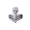 Zhuji Versatile Freshwater Pearl Ring: Two-way Style High-end Pearl Jewelry Accessory.