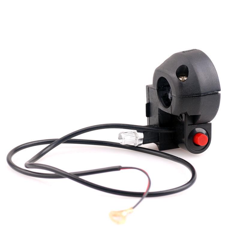 Hand Grips Kill Switch Throttle Cable Brake Levers for 47/49CC Pocket Bike