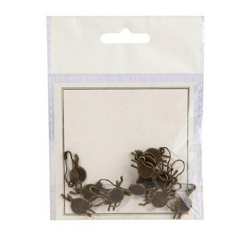 Numeric Metal Crochet Markers For Efficient Knitting Weave Counting