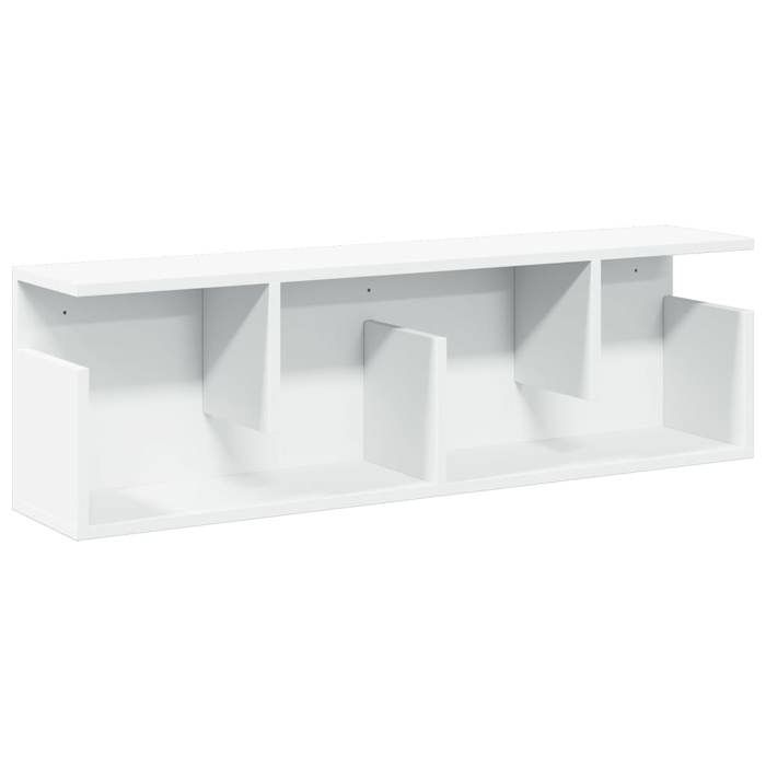 VidaXL Wall Cabinet 100x20x30 Cm White Engineered Wood 854841