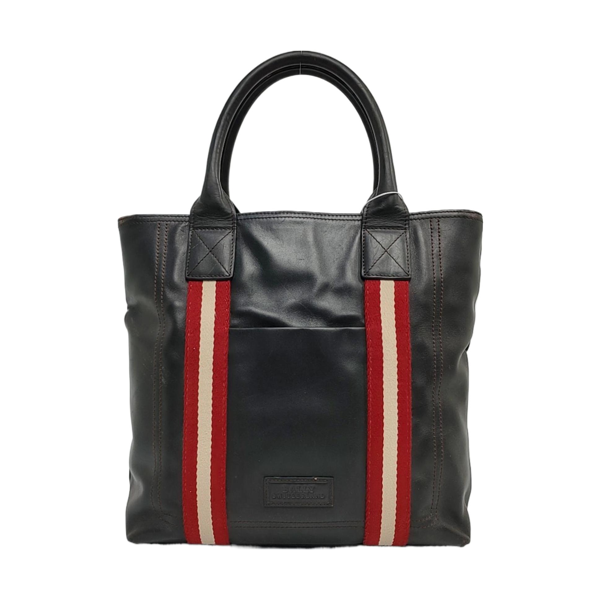 [Pre-Owned] Togant Series Monogram Brown Leather Briefcase Shoulder Tote Bag - Good #M6A219 ONE SIZE