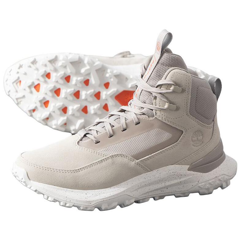 Timberland Sportovní Ležérní Odolné Vysoké Turistické Boty Pánské Boty Bílé TB0A6DB3-EZ2