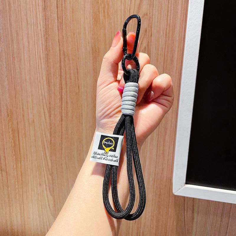 Yogodlns Fargerik nylon tau veskeanheng med karabinkrokspenner vesketilbehør reservedeler til vesker