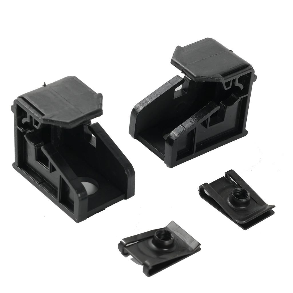 2 szt. Zestaw do naprawy reflektorów samochodowych Plastikowy wspornik Mocujący klips Lewy + Prawy Zamiennik 6R0941511 Kompatybilny z VW Polo 2009 2010 2011 2012-16