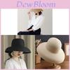 Women Summer Straw Hat With Wide Brim Foldable Sun Hat Beach Cap For Outings