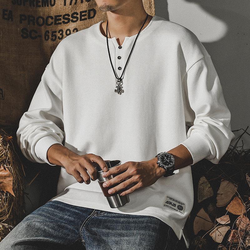 Американский 30G Тяжелый свитер мужской осенний трендовый бренд британский джентльмен — фото 6