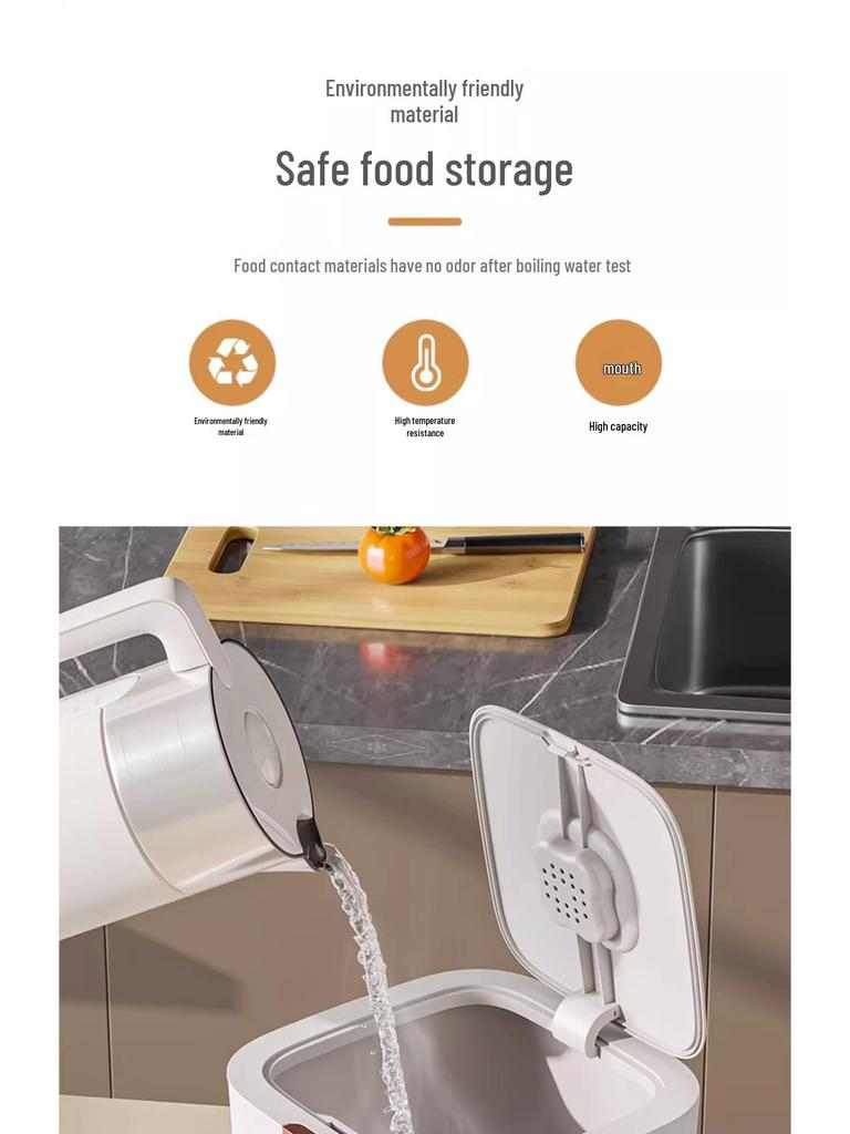 Sealed Food-Grade Insect-Proof Rice and Flour Storage Container