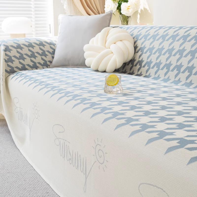 

Полотенце для дивана из ледяного шелка, летний прохладный чехол для дивана, антипригарный меховой летний чехол для дивана, ткань 180*130cm