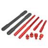 RC Shell Columns Front Rear Aluminum Alloy Carbon Fiber Car Body Mount Post for Axial SCX10 90046
