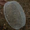 Round Metal Soil Sieve Mesh Basket Gardening Sand Sieve  Planting Pot Cultivation