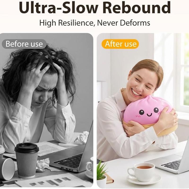 Riesiger Teigtaschen Squishy Knetball Langsam Rückprallend Weichheit Stressball Zum Zusammendrücken Dekompression Teig Angstlinderung Fidget Spielzeug für Erwachsene Geschenke