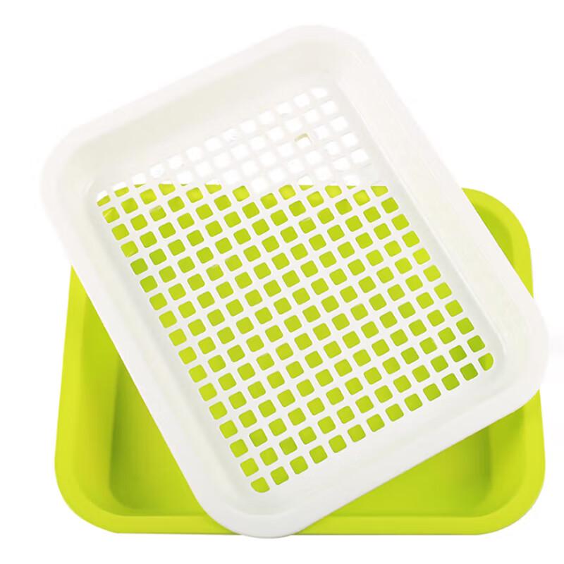 Camellia Double-Layer Plastic Tea Tray Set