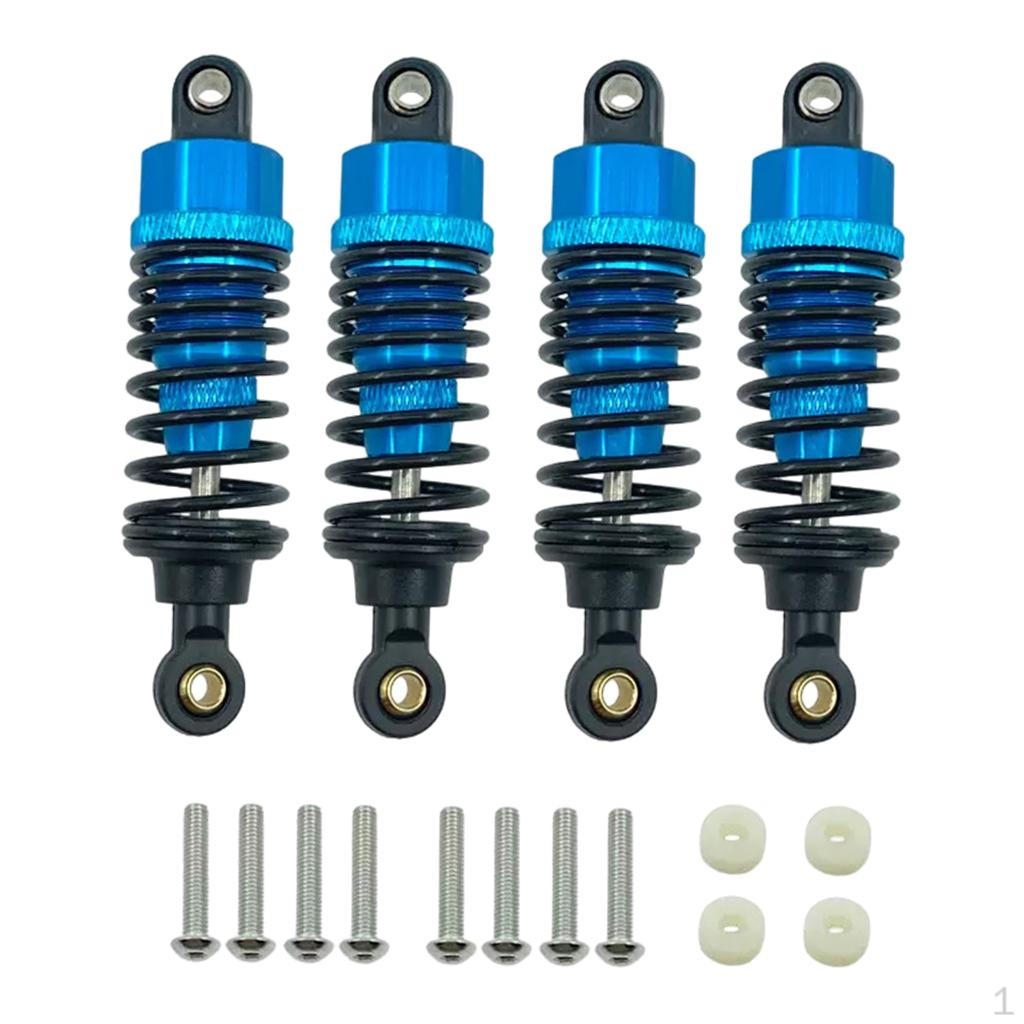 

4-Pack 55mm Shock Absorbers for Tt-02 TA03 Car Models синій