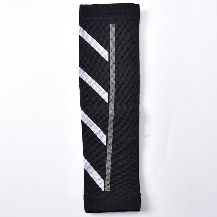 

Мужские дышащие компрессионные леггинсы и носки для защиты голени Zhuji One Size чёрный