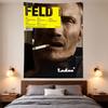 Feld Hommes Magazine Cover Dolph Lundgren Cigar Yellow Art Print