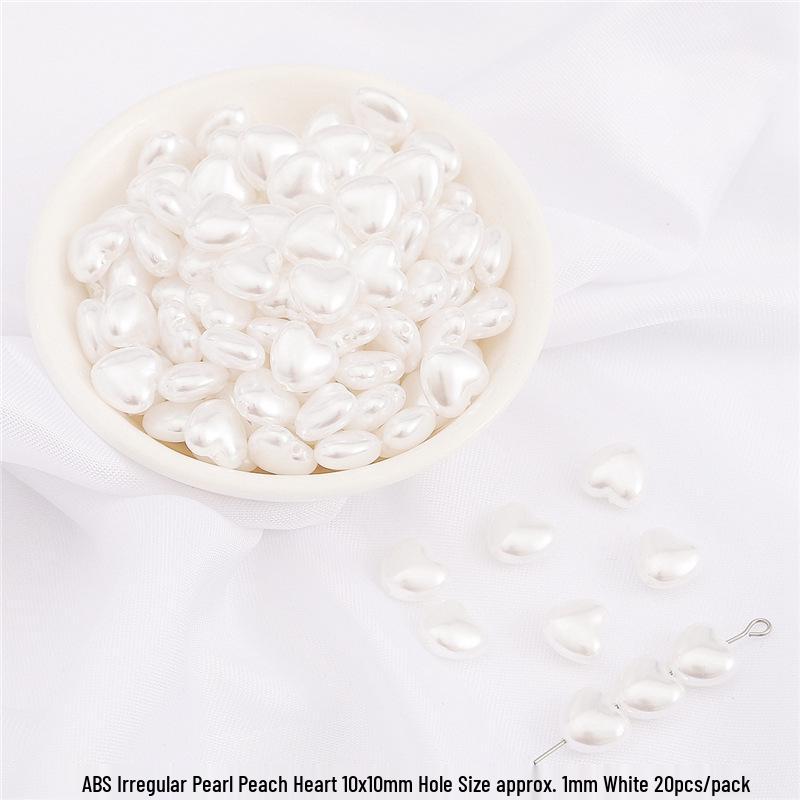 High-Gloss Irregular Imitation Pearl DIY Jewelry Kit - Bracelet, Pendant, Headdress Charms
