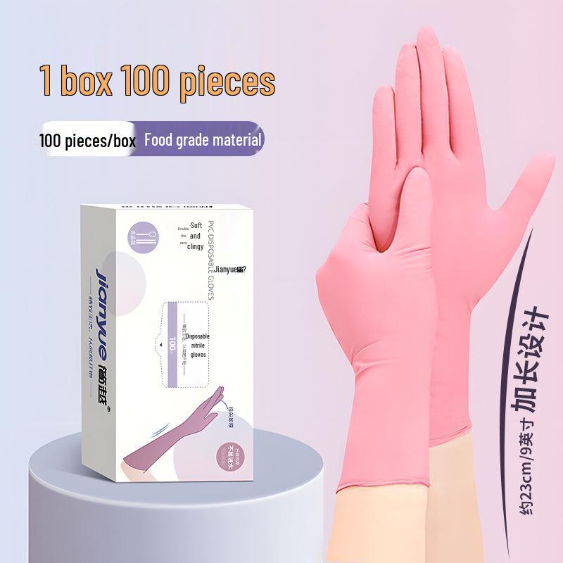 Mao Sheng Durable PVC Latex Rubber Gloves for Kitchen, Dishwashing, Baking, Catering, and Housework