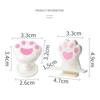 2Pcs Anti-Dirt Cat Paw Toilet Lid Lifter Hygienic Reusable Toilet Presser Plastic Creative Toilet Cover Opener Home Decor