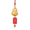 Gourd Shape Resin Car Pendant With Chinese Style Decor For Vehicle Interior Enhancement