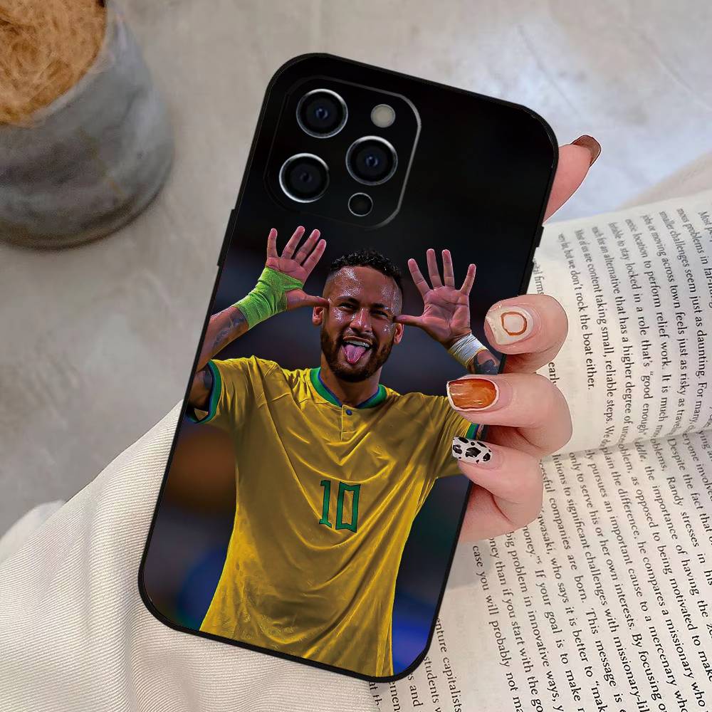 Football Star 10 N-Neymar Phone Case Silicone Soft For IPhone 17 16 15 14 13 12 11 X XR Plus Pro Max Plus