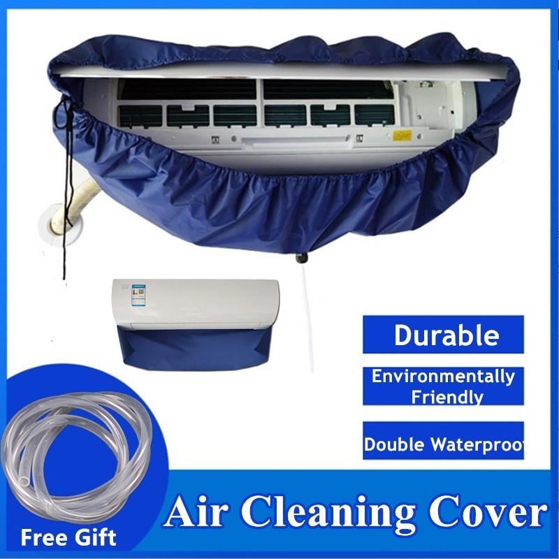 

Кондиционер Очистка Стиральная крышка Пыль Водонепроницаемый Домашний протектор Очиститель Сумки Затягивающий ремень