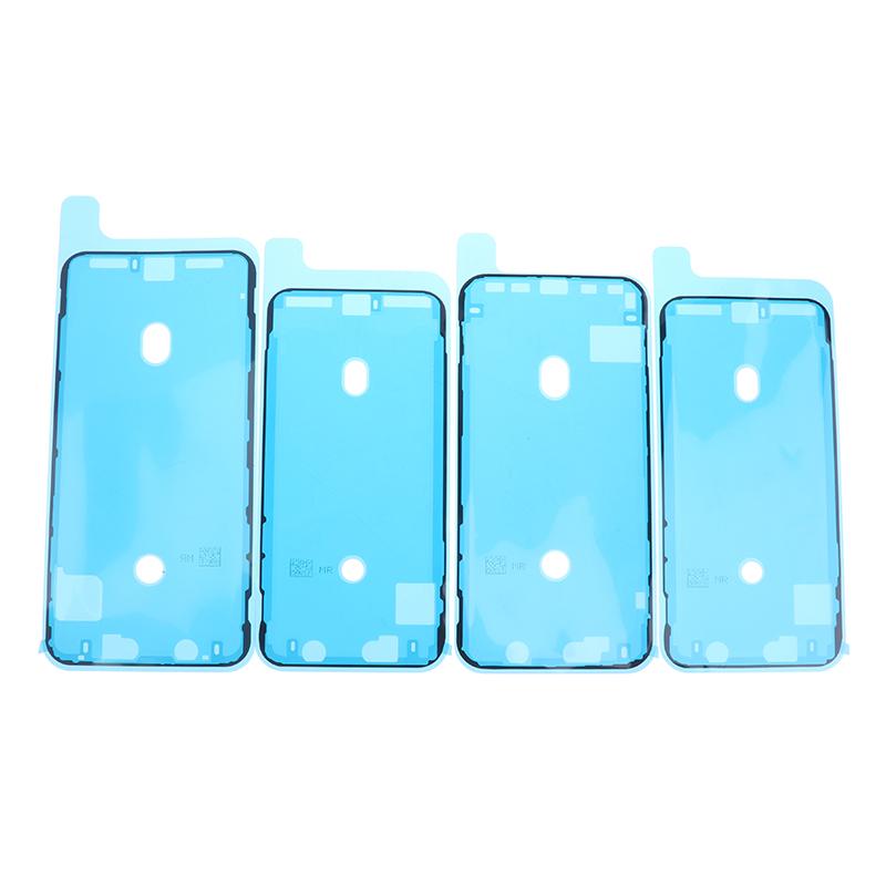 10Pcs Waterproof Adhesive Battery Sticker Invisible Frame Seal Strip Blue PET Adhesive for Phone Edge Dust Protection Gasket